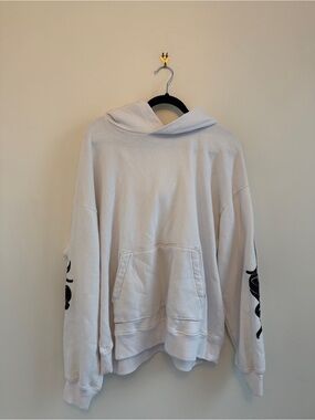 Amiri White Hoodie